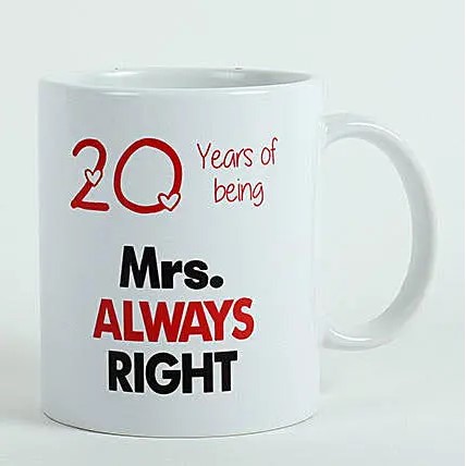 Personalized Mug Mrs. Right
